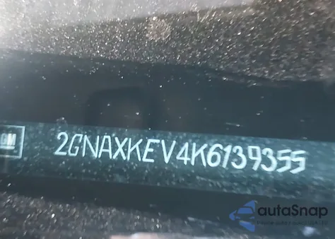 2019 Chevrolet Equinox Lt z USA, uszkodzony, nr VIN 2GNAXKEV4K6139355